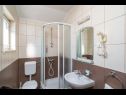 Apartmanok Pavo - comfortable with parking space: A1(2+3), SA2(2+1), A3(2+2), SA4(2+1), A6(2+3) Cavtat - Riviera Dubrovnik  - Apartman - A1(2+3): fürdőszoba toalettel