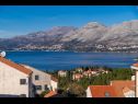 Apartmanok Pavo - comfortable with parking space: A1(2+3), SA2(2+1), A3(2+2), SA4(2+1), A6(2+3) Cavtat - Riviera Dubrovnik  - Apartman - A1(2+3): a terasz kilátása