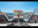 Apartmanok Stane - modern & fully equipped: A1(2+2), A2(2+1), A3(2+1), A4(4+1) Cavtat - Riviera Dubrovnik  - Apartman - A3(2+1): a terasz kilátása