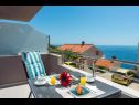 Apartmanok Stane - modern & fully equipped: A1(2+2), A2(2+1), A3(2+1), A4(4+1) Cavtat - Riviera Dubrovnik  - Apartman - A3(2+1): a terasz kilátása