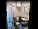 Apartmanok Antea - private parking & garden: A1(4) Cilipi - Riviera Dubrovnik  - Apartman - A1(4): fürdőszoba toalettel