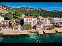 Apartmanok Sea front - free parking A1(2+2), A2(2+2), A3(4+1), A4(2), A5(2) Klek - Riviera Dubrovnik  - ház
