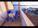 Apartmanok Drago - with sea view : A1(2+1), A2(2+2), A3(2+3), A4(2+2), A5(2+2), A6(2+2) Klek - Riviera Dubrovnik  - Apartman - A6(2+2): terasz
