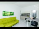 Apartmanok és szobák Villa Bouganvillea - sea view & garden: A1 Deluxe (2+1), A2 Superior (2+1), A3 Comfort (2+1), A4 Premium (2+1), R1 Deluxe (2), R2 Comfort (2) Mlini - Riviera Dubrovnik  - Apartman - A3 Comfort (2+1): konyha ebédlővel