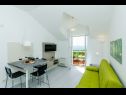 Apartmanok és szobák Villa Bouganvillea - sea view & garden: A1 Deluxe (2+1), A2 Superior (2+1), A3 Comfort (2+1), A4 Premium (2+1), R1 Deluxe (2), R2 Comfort (2) Mlini - Riviera Dubrovnik  - Apartman - A3 Comfort (2+1): nappali