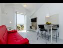 Apartmanok és szobák Villa Bouganvillea - sea view & garden: A1 Deluxe (2+1), A2 Superior (2+1), A3 Comfort (2+1), A4 Premium (2+1), R1 Deluxe (2), R2 Comfort (2) Mlini - Riviera Dubrovnik  - Apartman - A4 Premium (2+1): ebédlő