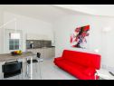 Apartmanok és szobák Villa Bouganvillea - sea view & garden: A1 Deluxe (2+1), A2 Superior (2+1), A3 Comfort (2+1), A4 Premium (2+1), R1 Deluxe (2), R2 Comfort (2) Mlini - Riviera Dubrovnik  - Apartman - A4 Premium (2+1): konyha ebédlővel