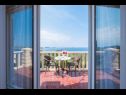 Apartmanok és szobák Villa Bouganvillea - sea view & garden: A1 Deluxe (2+1), A2 Superior (2+1), A3 Comfort (2+1), A4 Premium (2+1), R1 Deluxe (2), R2 Comfort (2) Mlini - Riviera Dubrovnik  - Apartman - A4 Premium (2+1): terasz