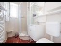 Apartmanok és szobák Villa Bouganvillea - sea view & garden: A1 Deluxe (2+1), A2 Superior (2+1), A3 Comfort (2+1), A4 Premium (2+1), R1 Deluxe (2), R2 Comfort (2) Mlini - Riviera Dubrovnik  - Apartman - A4 Premium (2+1): fürdőszoba toalettel