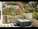 Házak a pihenésre Vedran - with beautiful lake view and private pool: H(7) Peracko Blato - Riviera Dubrovnik  - Horvátország  - udvar