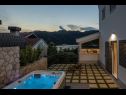 Házak a pihenésre Vedran - with beautiful lake view and private pool: H(7) Peracko Blato - Riviera Dubrovnik  - Horvátország  - udvar