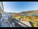 Házak a pihenésre Vedran - with beautiful lake view and private pool: H(7) Peracko Blato - Riviera Dubrovnik  - Horvátország  - H(7): a terasz kilátása