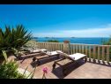 Házak a pihenésre Luxury - amazing seaview H(8+2) Soline (Dubrovnik) - Riviera Dubrovnik  - Horvátország  - H(8+2): terasz
