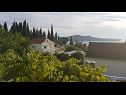 Házak a pihenésre Villa Marija - terrace H(6) Trsteno - Riviera Dubrovnik  - Horvátország  - kilátás