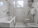 Apartmanok Sugor - 70 m from sea : Plavi-SA2(2), A1(4), A3 Novi(2) Viganj - Félsziget Peljesac  - Apartman - A1(4): fürdőszoba toalettel