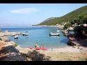 Apartmanok Sea View - 7 m from beach: A1(5+1) Öböl Zarace (Gdinj) - Hvar sziget  - Horvátország  - strand