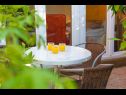 Apartmanok Orange - garden terrace : SA1(2+1) Banjole - Isztrián  - Apartmanstudió - SA1(2+1): terasz