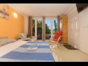 Apartmanok Orange - garden terrace : SA1(2+1) Banjole - Isztrián  - Apartmanstudió - SA1(2+1): hálószoba