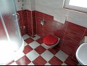 Apartmanok Jana: A3(4), A5(4), A6(4) Medulin - Isztrián  - Apartman - A3(4): fürdőszoba toalettel