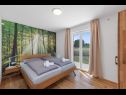 Házak a pihenésre LariF - luxury in nature: H(10+2) Nedescina - Isztrián  - Horvátország  - H(10+2): hálószoba