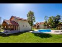  Blue house - outdoor pool: H(8+2) Plaski - Kontinentális Horvátország - Horvátország  - ház