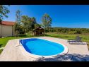  Blue house - outdoor pool: H(8+2) Plaski - Kontinentális Horvátország - Horvátország  - balkon