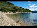 Házak a pihenésre Senka1 - pure nature & serenity: H(2) Öböl Tudorovica (Vela Luka) - Korcula sziget  - Horvátország  - strand