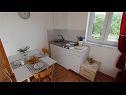 Apartmanok Kamena A3(2+1) Klimno - Krk sziget  - Apartman - A3(2+1): konyha ebédlővel