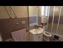 Apartmanok Duda A1(2+2), A2(2+2) Malinska - Krk sziget  - Apartman - A1(2+2): fürdőszoba toalettel