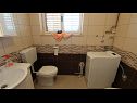 Apartmanok Duda A1(2+2), A2(2+2) Malinska - Krk sziget  - Apartman - A2(2+2): fürdőszoba toalettel