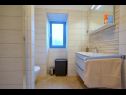 Apartmanok Insula Insule - rustic & peaceful: SA1(2+1), SA2(2+1) Skrbcici - Krk sziget  - Apartmanstudió - SA1(2+1): fürdőszoba toalettel