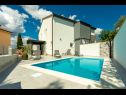Házak a pihenésre Krk - with private pool: H(6+2) Soline - Krk sziget  - Horvátország  - ház