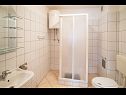 Apartmanok Polo A1 (4+2) Vrbnik - Krk sziget  - Apartman - A1 (4+2): fürdőszoba toalettel