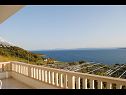 Apartmanok Marko - amazing sea view: A1(2+2), A2(2+3), A4(2+2), A5(2+3), A6(4+2), A7(2+2), A8(2+1) Brela - Riviera Makarska  - Apartman - A1(2+2): balkon