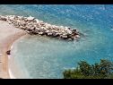 Apartmanok Up - amazing sea view: A1(2) Brela - Riviera Makarska  - strand
