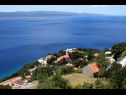 Apartmanok Up - amazing sea view: A1(2) Brela - Riviera Makarska  - kilátás