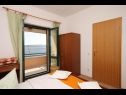 Apartmanok Up - amazing sea view: A1(2) Brela - Riviera Makarska  - Apartman - A1(2): hálószoba
