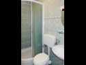Apartmanok Biljana - 150m from beach: A1(2+1), A2(2+2), A3(5), A4(2+2) Gradac - Riviera Makarska  - Apartman - A3(5): fürdőszoba toalettel