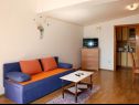 Apartmanok Biljana - 150m from beach: A1(2+1), A2(2+2), A3(5), A4(2+2) Gradac - Riviera Makarska  - Apartman - A4(2+2): nappali