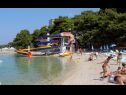 Apartmanok Fila - large & close to the beach: A1(5) Makarska - Riviera Makarska  - strand