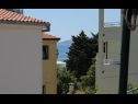 Apartmanok Fila - large & close to the beach: A1(5) Makarska - Riviera Makarska  - Apartman - A1(5): kilátás
