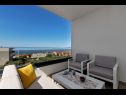 Apartmanok Ivana - luxurious: A1(2+2) Makarska - Riviera Makarska  - Apartman - A1(2+2): terasz