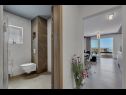 Apartmanok Ivana - luxurious: A1(2+2) Makarska - Riviera Makarska  - Apartman - A1(2+2): fürdőszoba toalettel