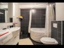 Házak a pihenésre Mirta - rustic villa: H(4+2) Podgora - Riviera Makarska  - Horvátország  - H(4+2): fürdőszoba toalettel