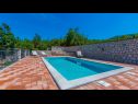 Házak a pihenésre Rusti - with pool: H(6) Vrgorac - Riviera Makarska  - Horvátország  - medence