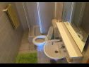 Apartmanok Mir A1(4) Betina - Murter sziget  - Apartman - A1(4): fürdőszoba toalettel
