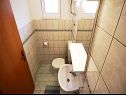 Apartmanok Boro - sea view SA1(3), SA2(3), SA3(3) Dugi Rat - Riviera Omis  - Apartmanstudió - SA1(3): fürdőszoba toalettel