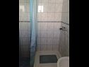 Apartmanok Boro - sea view SA1(3), SA2(3), SA3(3) Dugi Rat - Riviera Omis  - Apartmanstudió - SA2(3): fürdőszoba toalettel