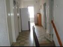 Apartmanok Stric - 10 m from beach: A1(8+1) Dugi Rat - Riviera Omis  - Apartman - A1(8+1): folyosó