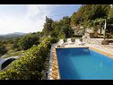 Házak a pihenésre Mario - with pool: H(6+2) Gata - Riviera Omis  - Horvátország  - medence (ház és környéke)